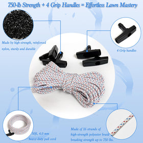 Slinvilopa universal pull cord compatibility covers Briggs, Stratton, STIHL and more.
