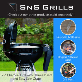Slow N Sear easy installation upgrade for improved backyard BBQ performance.