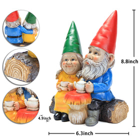 Smadeer garden gnome porch decor adds whimsy to outdoor spaces.