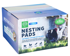Hens rest comfortably on Small Pet Select pads, supporting calm, productive coops.