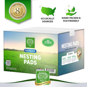 USA-sourced nesting pads by Small Pet Select ensure high-quality poultry housing.