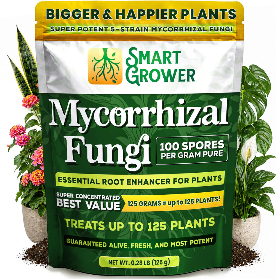Smart Grower 5-strain blend spore bag boosts root health.