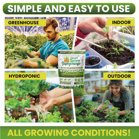 Smart Grower indoor outdoor garden application in action.