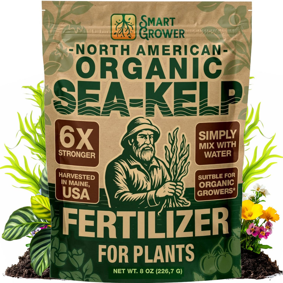 Smart Grower Sea-Kelp bottle pour for even application and growth