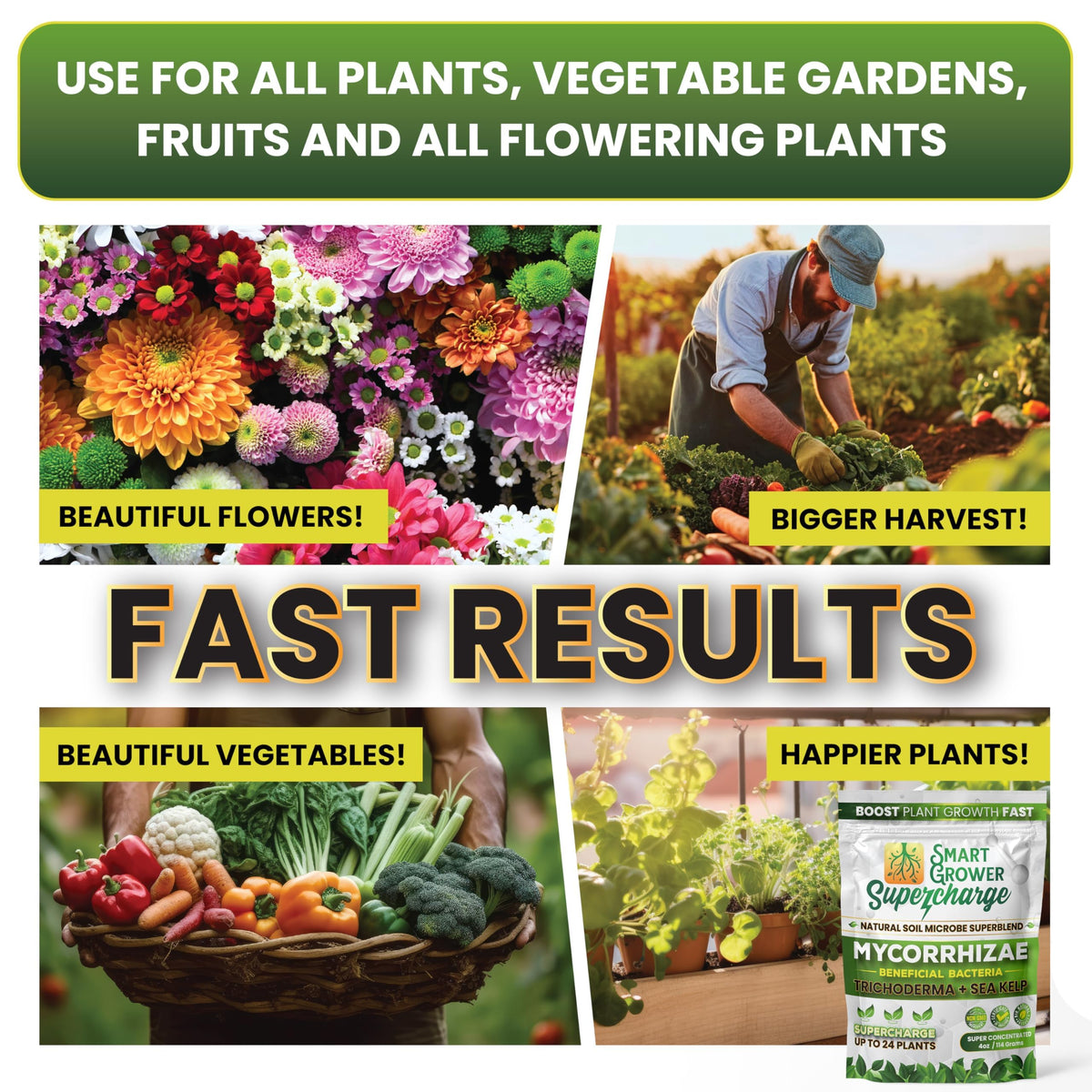 Smart Grower trichoderma bio fungus enriching soil biology