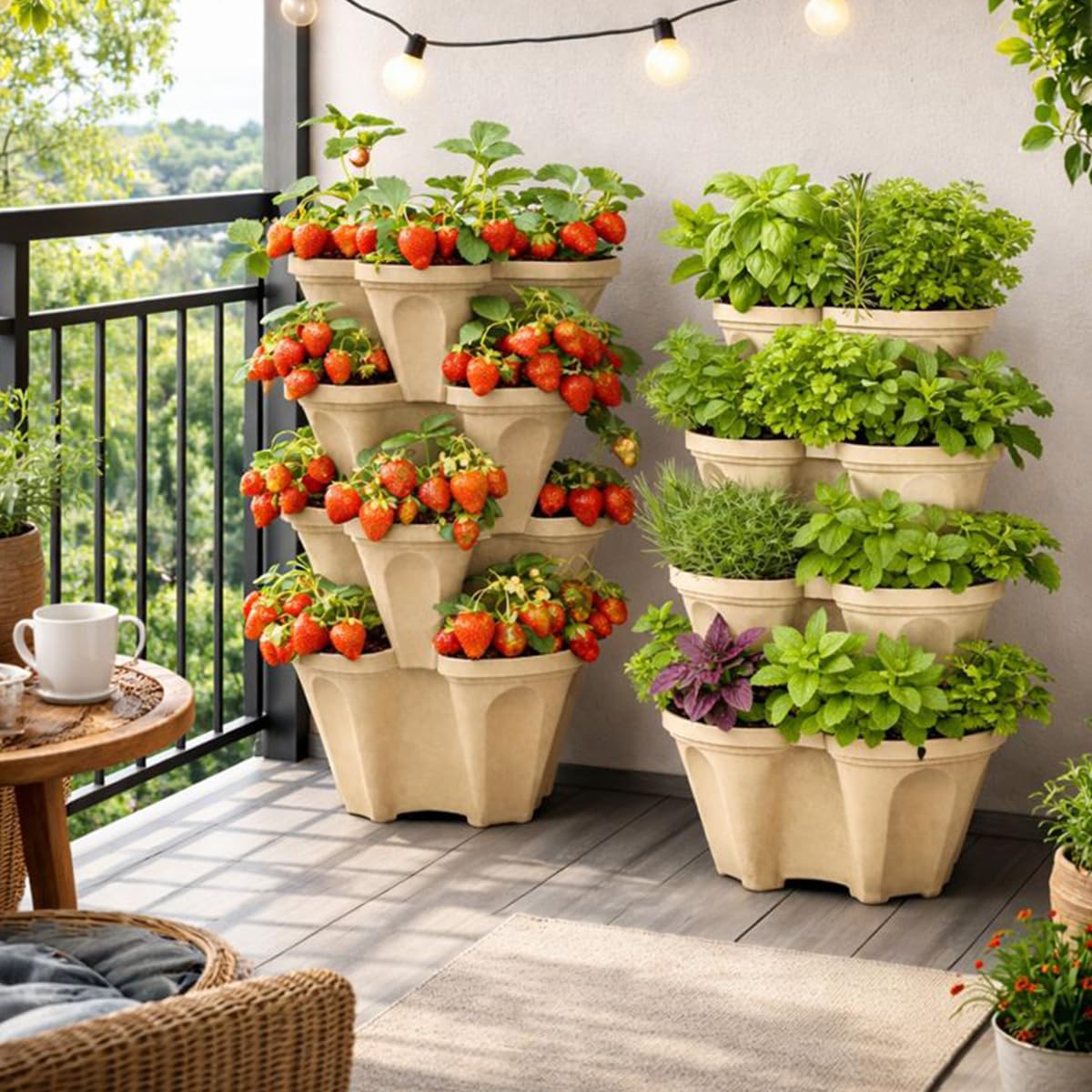 Smart Spring center hole supports stability and custom irrigation setups