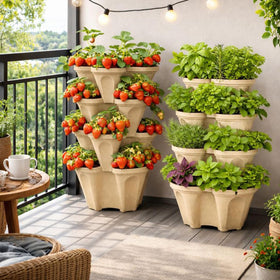 Smart Spring center hole supports stability and custom irrigation setups