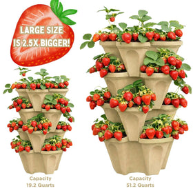 Smart Spring durable USA made plastic planter for long term use