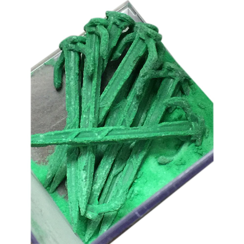 Smart Spring straw erosion-stake pack for securing blankets and mats