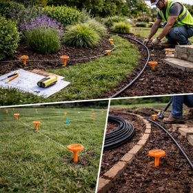 Smart Spring visible lawn marker during mowing supports easy boundary awareness.
