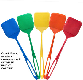 Two-pack Smart Swatters in assorted colors