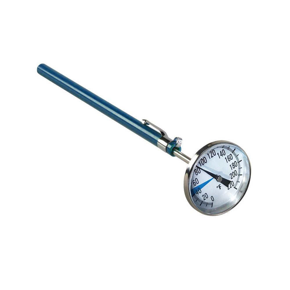 SmartChoice thermometer used in indoor pots and outdoor garden beds for guidance.