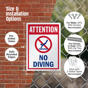 SmartSign laminated graphics resist weather and UV exposure for long-lasting visibility.