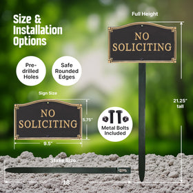 SmartSign USA-made sign designed for durable yard use