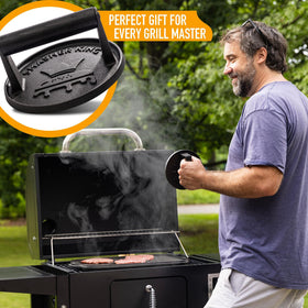 Smasher King durable cast iron construction for years of use