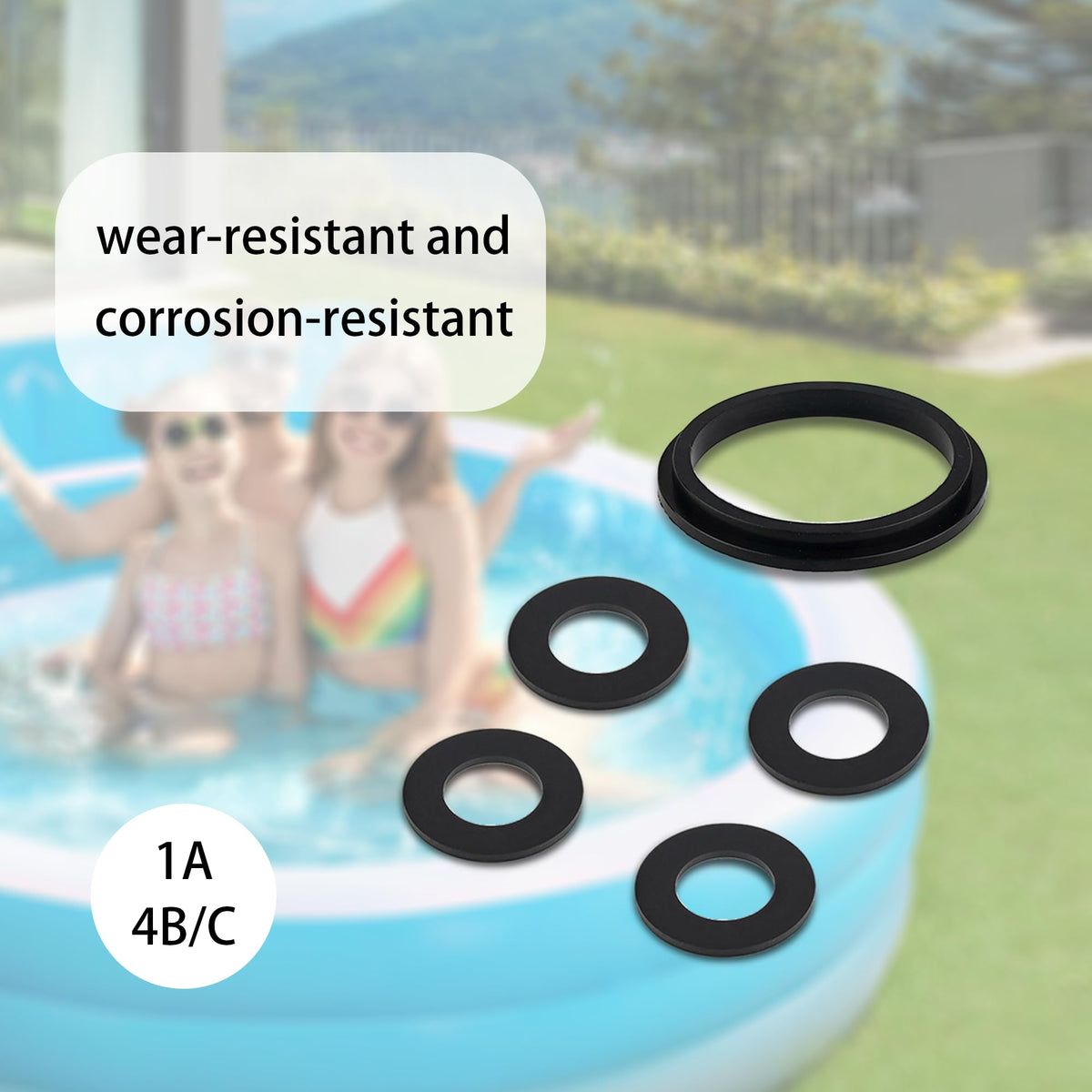 SMFVBTDWN7 BC-type seal for small connections prevents leaks during setup.