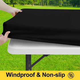 Smiry bench cover 72x12 set protecting benches during outdoor dining