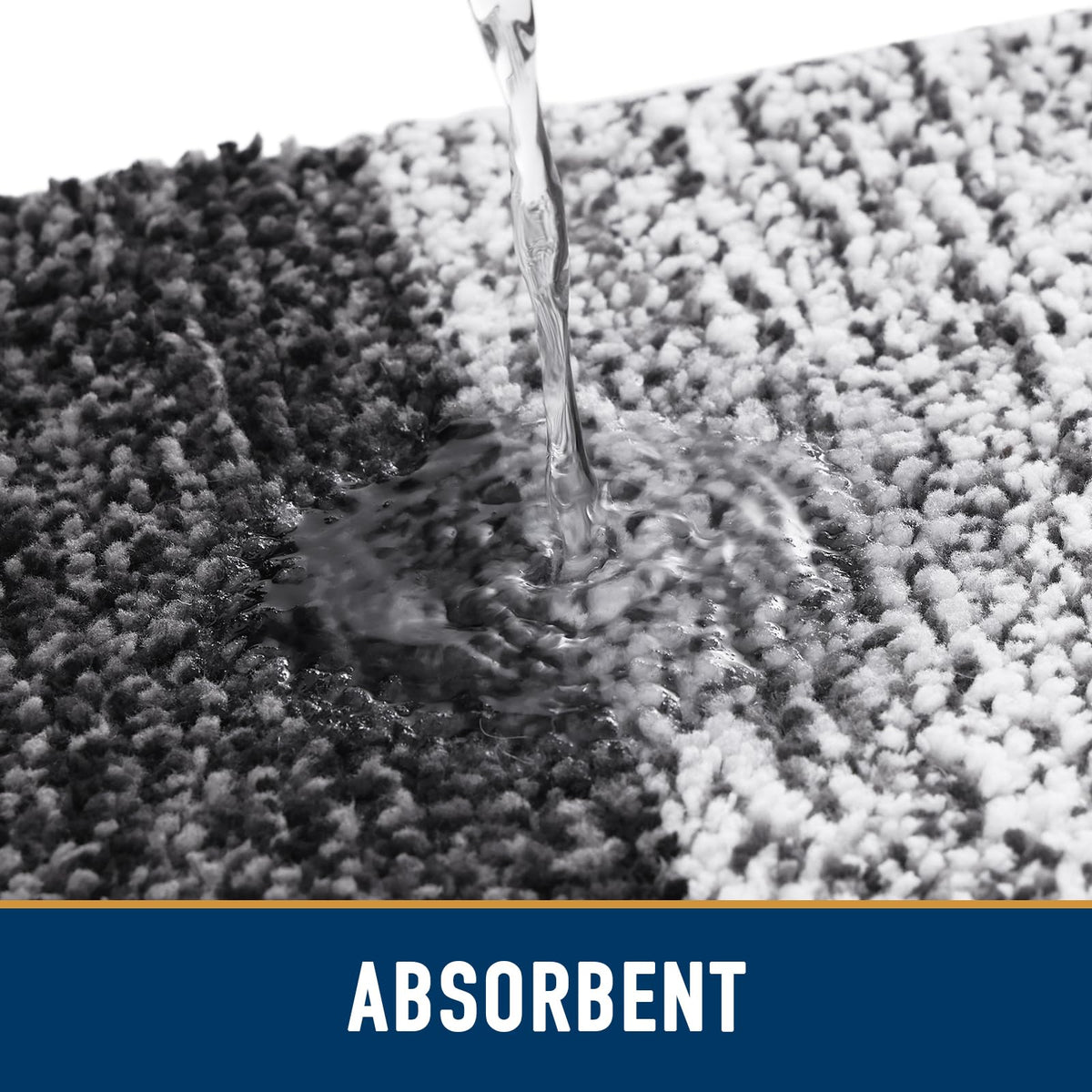 Easy-to-clean Smiry door mat suitable for shaking, vacuuming, or machine washing.