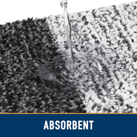 Easy-to-clean Smiry door mat suitable for shaking, vacuuming, or machine washing.