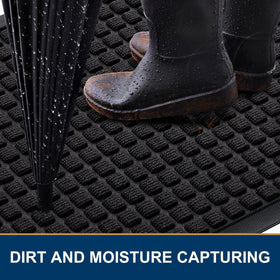 Smiry non-slip bottom mat prevents slips at doorways