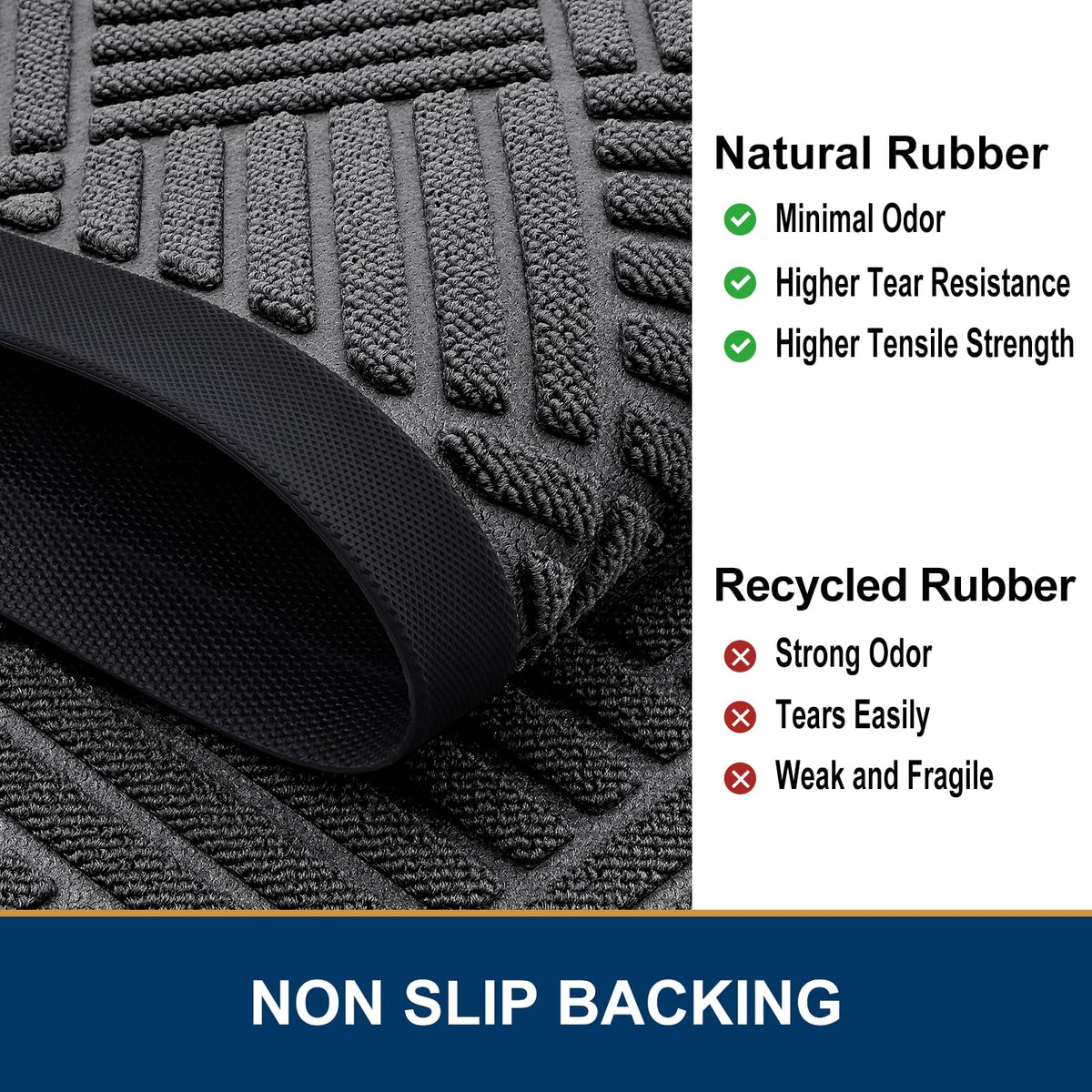 Smiry easy-clean design supports machine wash or hose rinse.