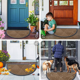 Smiry easy-clean doormat supports simple maintenance and longevity.