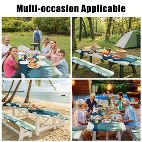 Machine washable for quick refresh after camping and picnics.