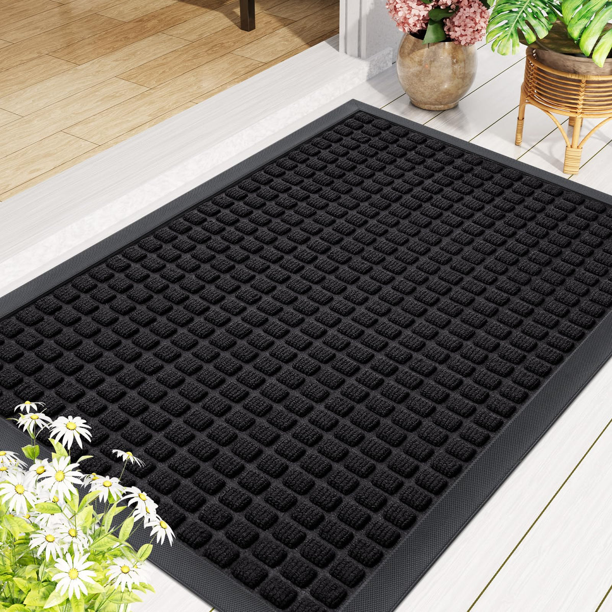 Smiry heavy-duty natural rubber construction ensures long-lasting performance