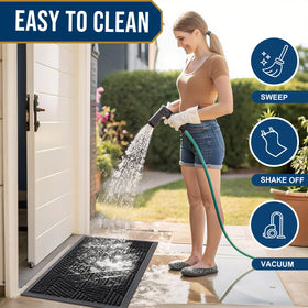 Smiry versatile doormat for indoor and outdoor use