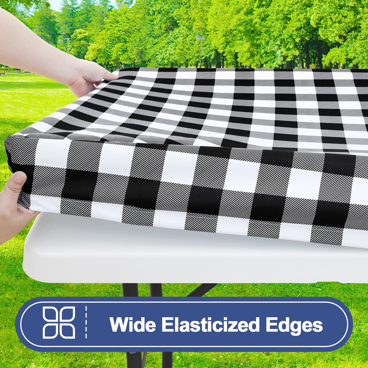 Smiry bench cover on 72x12 bench with snug windproof fit