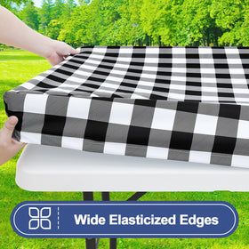Smiry bench cover on 72x12 bench with snug windproof fit