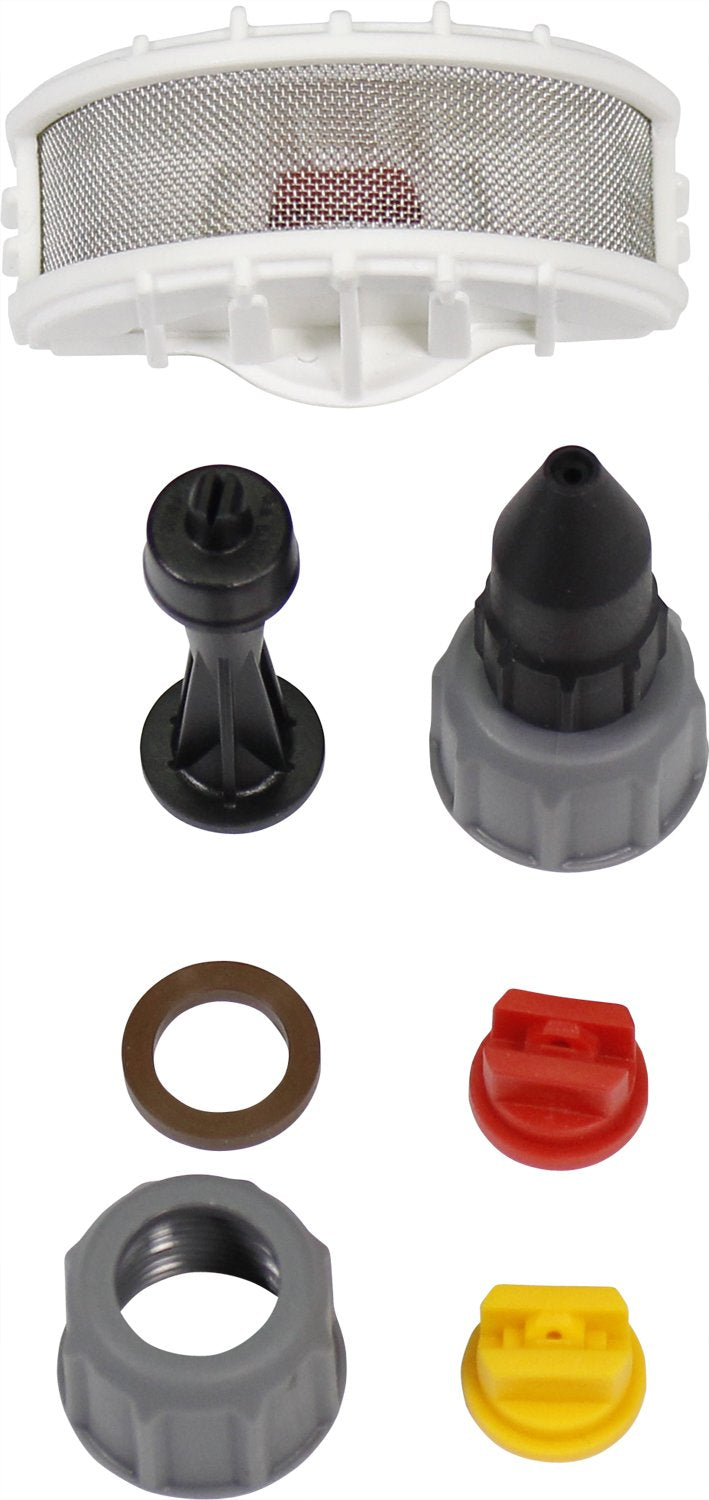 Smith Performance Sprayers nozzle kit with adjustable and foam nozzles for versatile spraying.