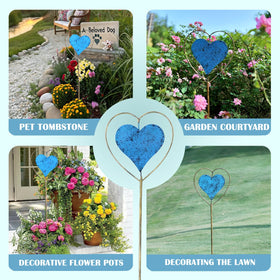 SMQLJXC garden-path decor complements flower beds with gentle charm.