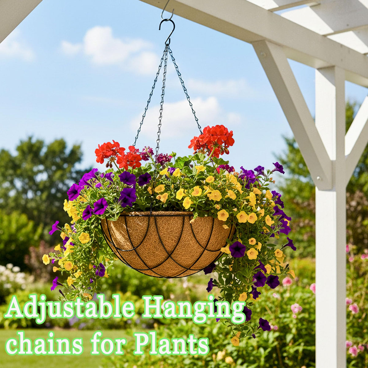 SMYAXUNW adjustable length chain suitable for bird feeders.