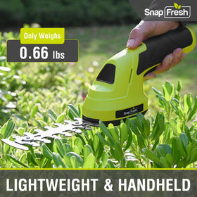SnapFresh 2-in-1 tool with grass blade for lawn edging