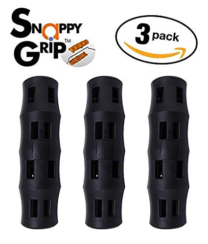 Snappy Grip three-pack ergonomic handles for easier bucket carrying.
