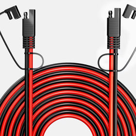 SNLLMZI SAE extension cable 12AWG 20ft for reliable vehicle power