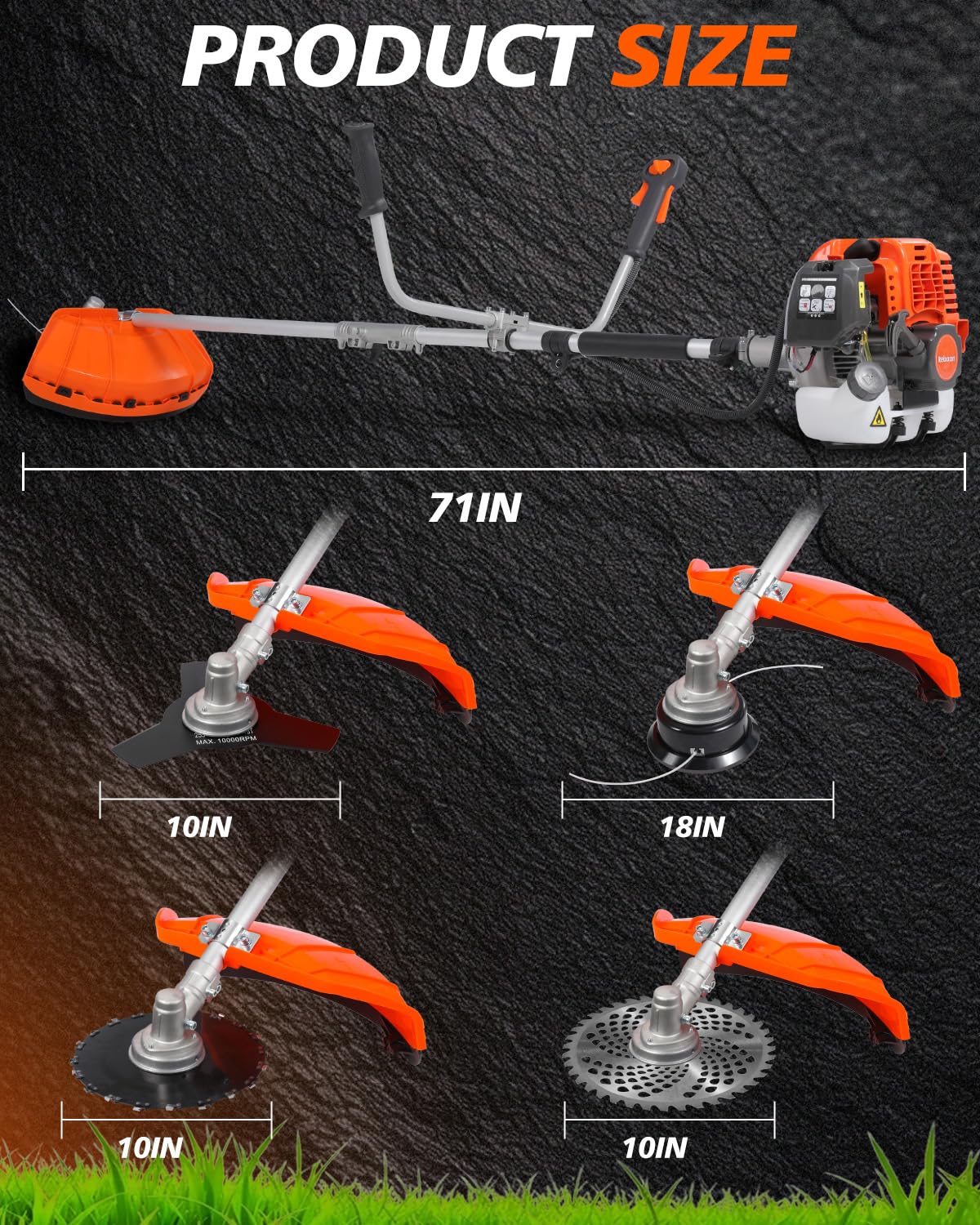Snoonwee rip saw blade enables controlled pruning and cuts.