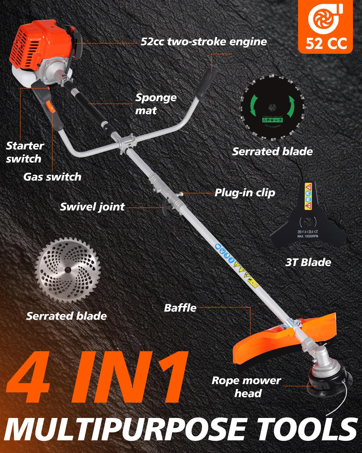 Snoonwee straight shaft design provides balanced reach for trimming.