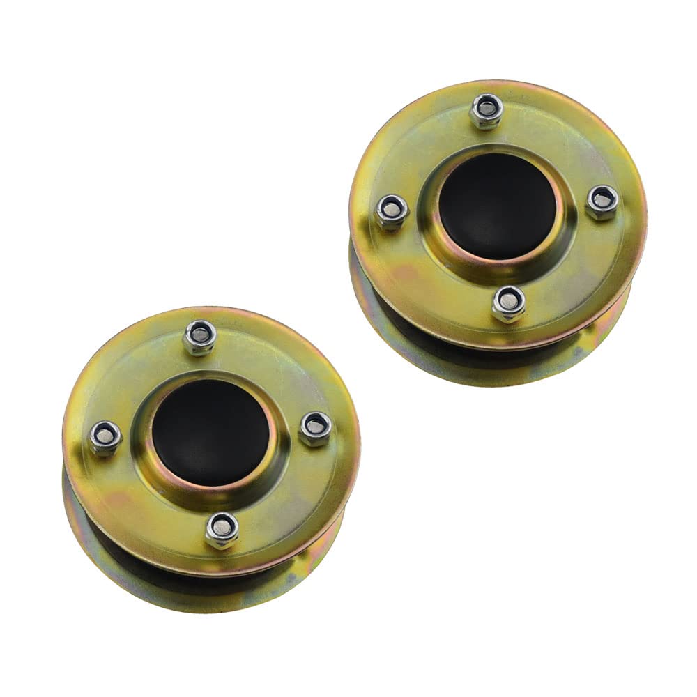 SnowBear 131-4529 installation guide shows dual-pulley mounting