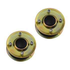SnowBear 131-4529 installation guide shows dual-pulley mounting