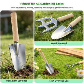 Snuggalux Garden Tools Set pruning tool for tidy cuts and healthy growth.