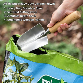 Snuggalux Garden Tools Set weeding tool supports clean, efficient garden maintenance.