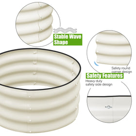 SnugNiture 3-Pcs raised garden kit ready for vegetables and flowers