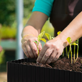 SnugNiture edging suited for flower beds, lawns, and decorative projects.