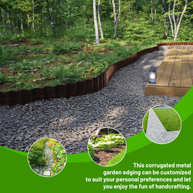 Weather-resistant SnugNiture edging holds shape in diverse conditions
