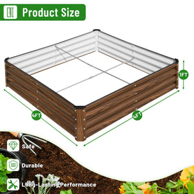 SnugNiture galvanized bed drainage highlights improved water flow for healthy roots