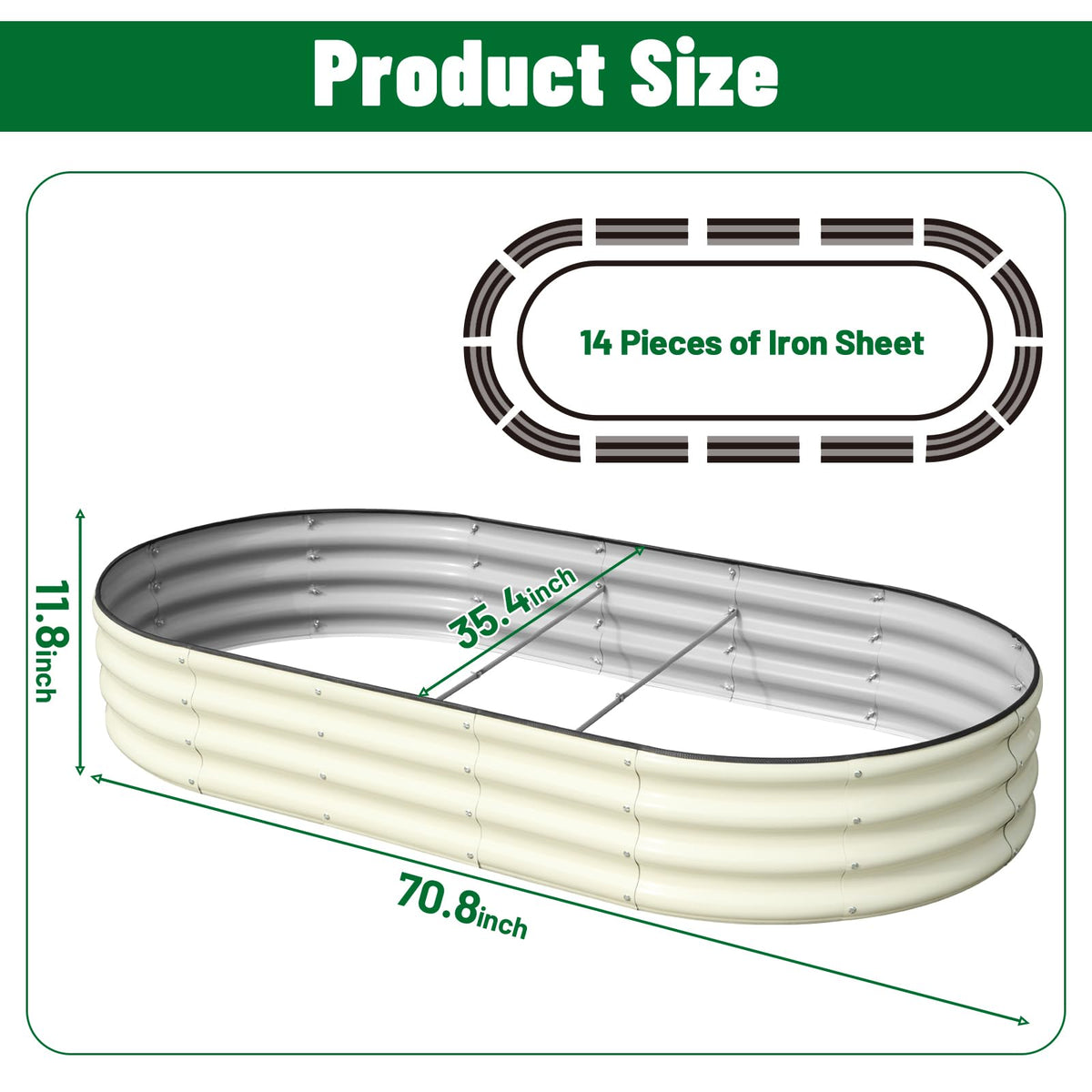 SnugNiture open-base galvanized bed highlights drainage and lightweight mobility.