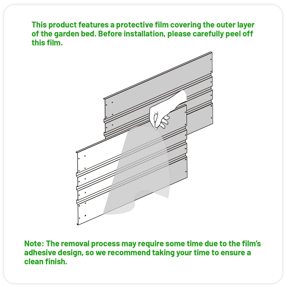 SnugNiture raised bed 4x2x2ft side detail highlights reinforced corners for stability.