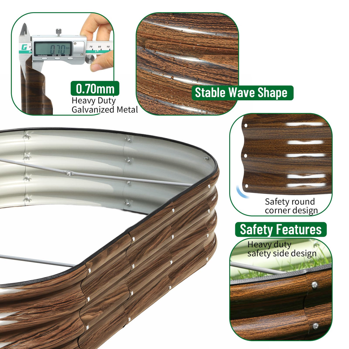 SnugNiture open-base drainage design aids soil moisture management
